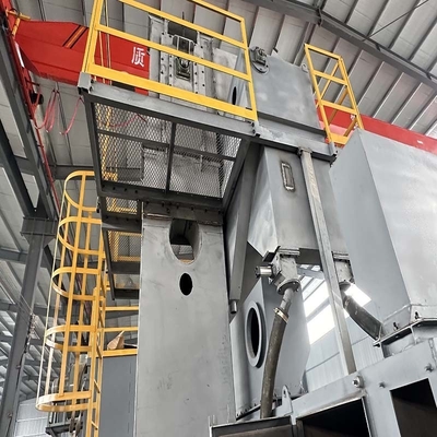 Machine de soufflage à chaud en ligne pour l'élimination continue de la rouille du niveau S2.5-3.0