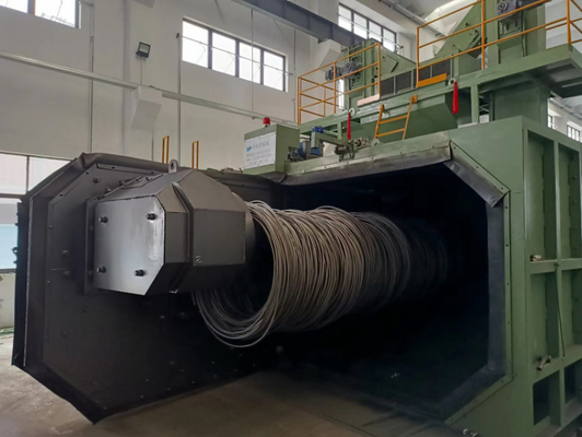 Machine de soufflage par coup de fil pour l'industrie des brins d'acier prétraités 6m x 5m 50T Capacité