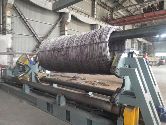 Machine de soufflage par coup de fil pour l'industrie des brins d'acier prétraités 6m x 5m 50T Capacité