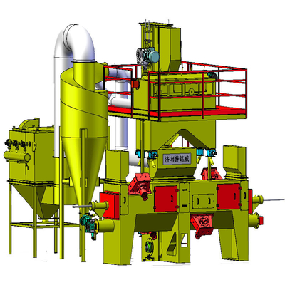 Machine de soufflage de fil de fer en ligne continue économique et en ligne avec puissance d'impulsion