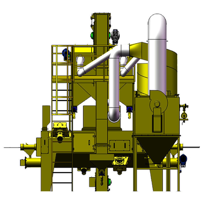Machine de soufflage de fil de fer en ligne continue économique et en ligne avec puissance d'impulsion