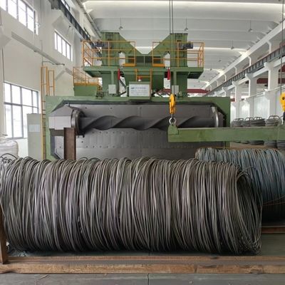 6.6*5.5*6m Hauteur au-dessus du sol Machine de soufflage sur mesure de câbles et de fil de fer en acier