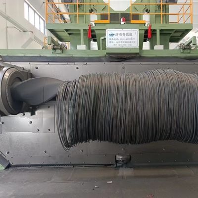 6.6*5.5*6m Hauteur au-dessus du sol Machine de soufflage sur mesure de câbles et de fil de fer en acier