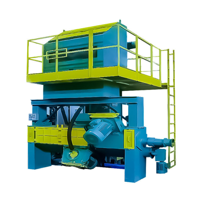 Machine à souffler en ligne à la tige de fil de fer à fonctionnement continu pour le déblaiement de surface métallique