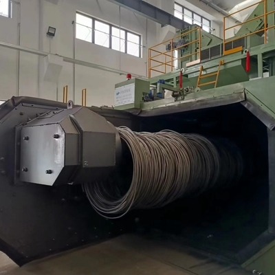 Machine électrique de soufflage à fil de fer à bobine complète bleue pour économiser de l'énergie