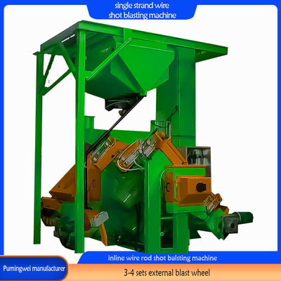 Décapage du fil de fer avec machine automatique de soufflage continu en ligne automatique