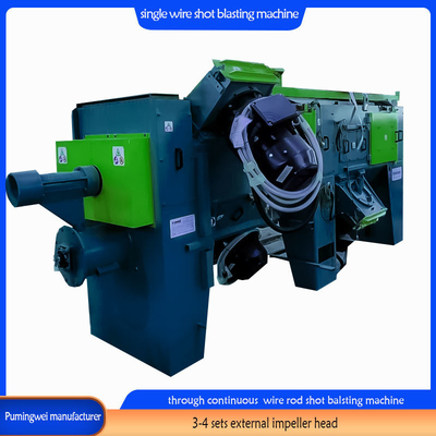 Décapage du fil de fer avec machine automatique de soufflage continu en ligne automatique