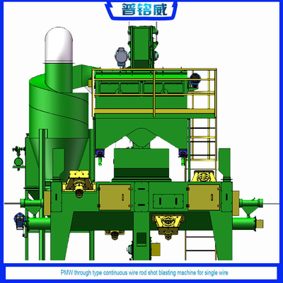 Machine de soufflage par tir de fil de fer continu 3-4 têtes d'impulsion pour le soufflage personnalisé