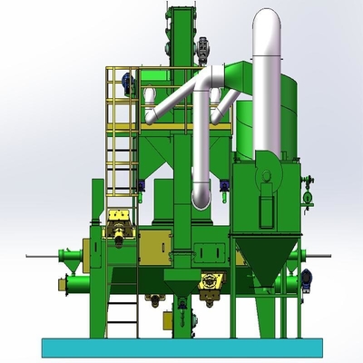 Machine de soufflage par tir de fil de fer continu 3-4 têtes d'impulsion pour le soufflage personnalisé