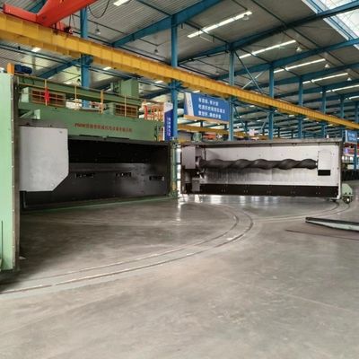 Machine spéciale de soufflage de fil de fer pour l'industrie du fil d'acier à ressorts, pesant 70 tonnes