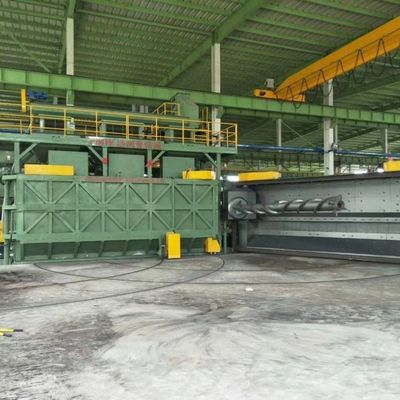 Machine spéciale de soufflage de fil de fer pour l'industrie du fil d'acier à ressorts, pesant 70 tonnes