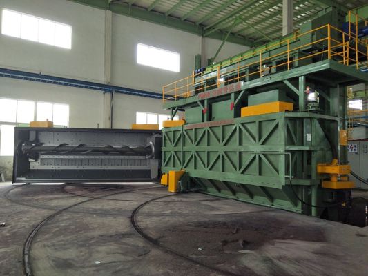 PMW5300 Porte pivotante fil de fer tiré sable de soufflage de la machine de soufflage 16.8x12.4x5.8m