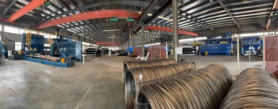 PMW5300 Porte pivotante fil de fer tiré sable de soufflage de la machine de soufflage 16.8x12.4x5.8m