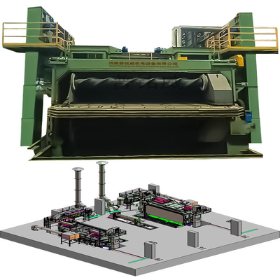 3D électrique de fil de fer de bobine machine de soufflage de tir PMW5500 pour le dépoussiérage coût 18-35RMB/T