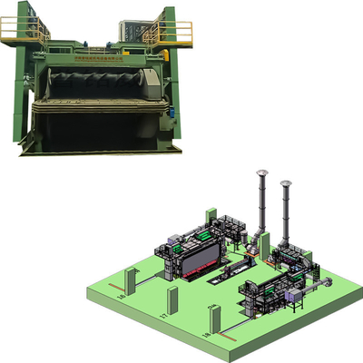 3D électrique de fil de fer de bobine machine de soufflage de tir PMW5500 pour le dépoussiérage coût 18-35RMB/T