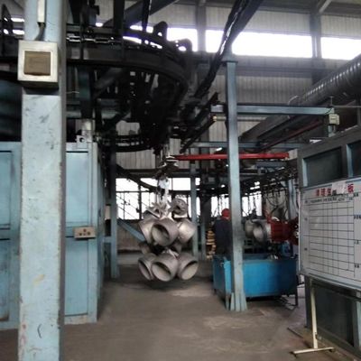 Machine spéciale de soufflage par tir personnalisable pour l'élimination de la rouille de l'acier dans les pièces automobiles