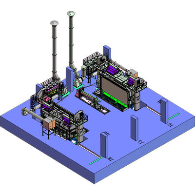 PMW5500 Machine de soufflage par soufflage à la bobine pour produits en fil de fer Exigence de l'industrie