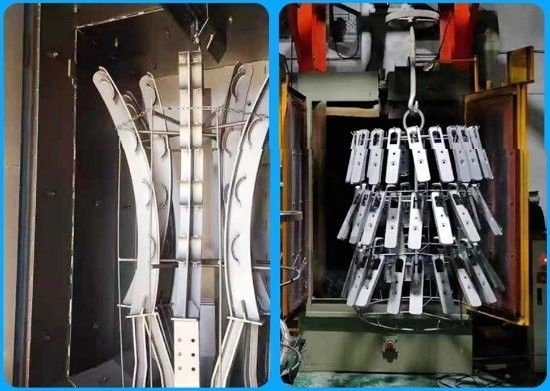 800*1100mm machine de soufflage à crochet personnalisée pour des solutions personnalisées