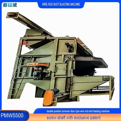 Équipement exclusif de nettoyage de mandrille fil de fer de la bobine coupé machine de soufflage personnalisation