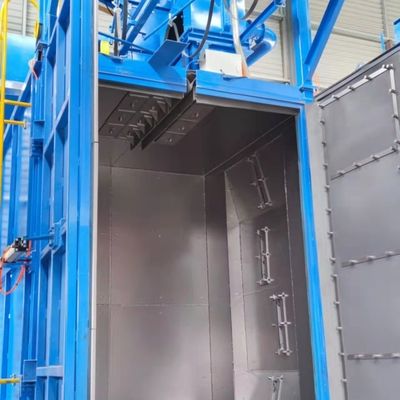 Machine de soufflage par tir d'acier inoxydable avec possibilité de personnalisation