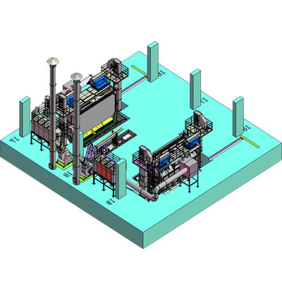 Perte de fil 0,2-0,3% Pmw5500 Machine de soufflage par soufflage de câbles pour forgeage à froid