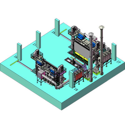 Machine de soufflage à haute pureté Pmw5500 en acier au carbone