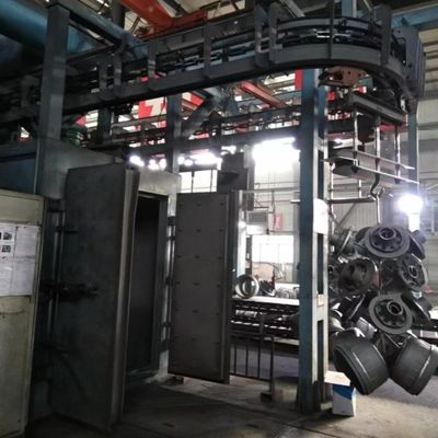 Q37 Machine spéciale de soufflage par tir pour l'industrie des fixations suspendues avec couleur personnalisable