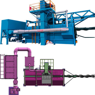Machine de soufflage à barres de fil à mandrille mobile rétractable pour les procédés de soufflage