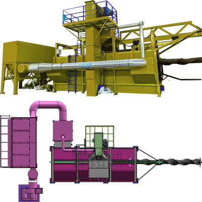 Machine de soufflage à barres de fil à mandrille mobile rétractable pour les procédés de soufflage