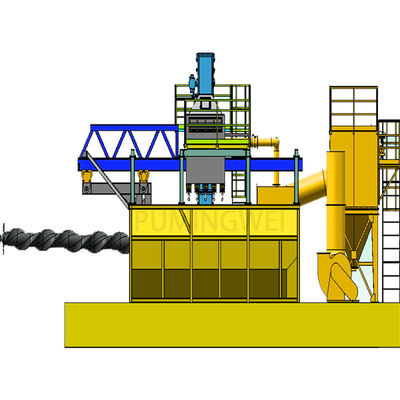 Machine de soufflage de fil de Pumingwei sur mesure avec une plage de fil de 6,5-42 mm