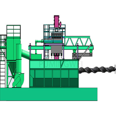 Machine de soufflage de fil de Pumingwei sur mesure avec une plage de fil de 6,5-42 mm