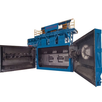 Machine de soufflage par tir à la bobine de fil de fer avec blocs de ligne superposés