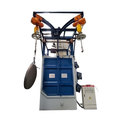 Machine de nettoyage par soufflage électrique de profilés en acier