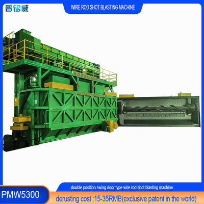 Décapage de la surface du fil Pumingwei 3D Disposition des roues de décapage Machine de décapage automatique