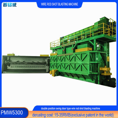 Décapage de la surface du fil Pumingwei 3D Disposition des roues de décapage Machine de décapage automatique