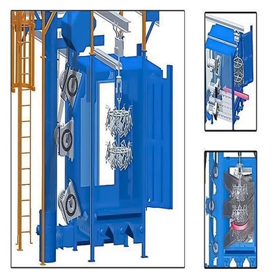 Équipement de nettoyage par soufflage de la série Q37 pour le nettoyage des surfaces métalliques