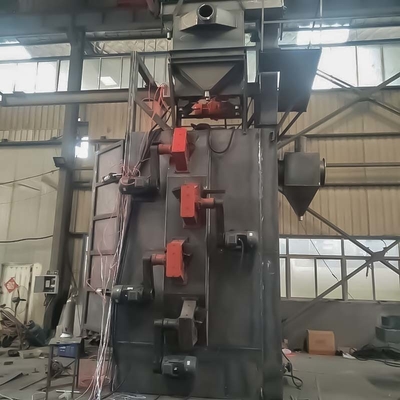Spinner Hanger Hook Type Shot Blasting Machine pour la roue de voiture puissante par abrator de grattage