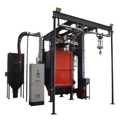 2500kg Spinner Hanger Hook Overhead Shot Blasting Machine pour le dépoussiérage et l'efficacité