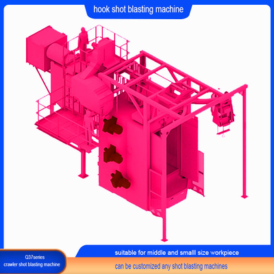Réglage de la structure raisonnable type crochet machine de nettoyage par soufflage pour et standard