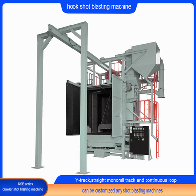 Différents modèles Spinner Hanger Shot Blasting Machine Assistance technique pour le client