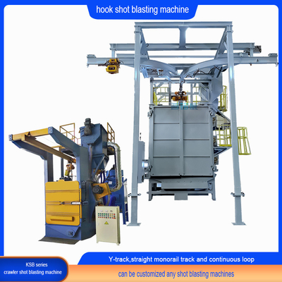 Différents modèles Spinner Hanger Shot Blasting Machine Assistance technique pour le client