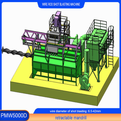 Machine de soufflage à fil de fer rétractable à haute pureté pour besoins personnalisés