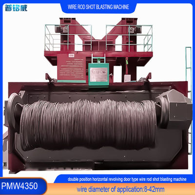Machine de soufflage par tir à roue de blasting pour la résistance à la rouille et le désherbage coût 20-40RMB/T
