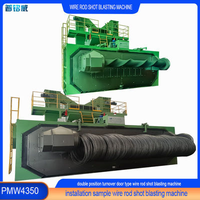 3-6 bobines par heure Efficacité de production Défrichage machine de soufflage à tir pour fil de fer