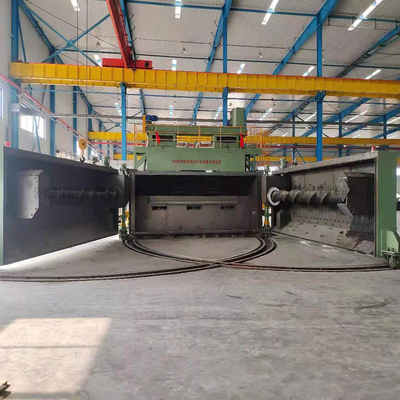 Machine de soufflage par coup de fil de surface métallique avec une performance de mandrin personnalisée de 5300 mm