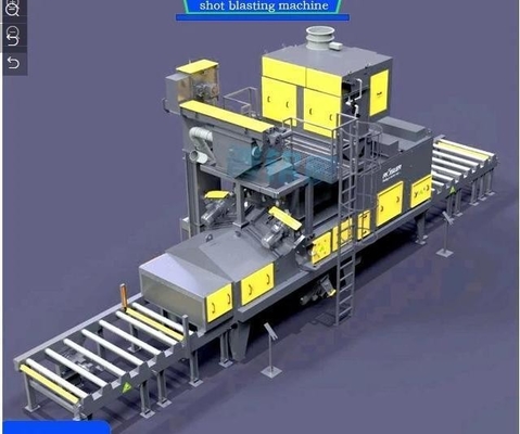 Machine de soufflage par soufflage à haute convection à préchauffage à rouleaux avec un et produits