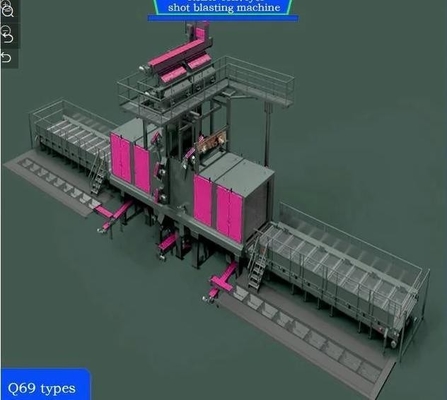Machine de soufflage par soufflage à haute convection à préchauffage à rouleaux avec un et produits
