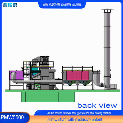 5.5 mm rouleaux de fil mince fil de rouleau de fil de rouleau de bobine machine de soufflage de tir avec et haute propreté