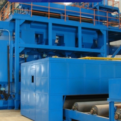 Machine de soufflage à la traction de plaques d'acier de taille personnalisable pour les projets à grande échelle