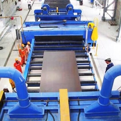 10 tonnes machine à souffler pour nettoyer la surface des plaques en acier inoxydable